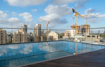 חישוב משקלה של בריכה על הגג או מרפסת - המדריך המלא - פלגים בריכות שחיה